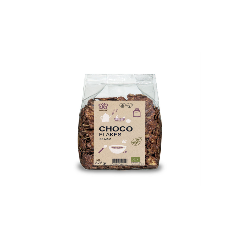 CHOCOFLAKES DE MAIZ ECO con gluten 375 g