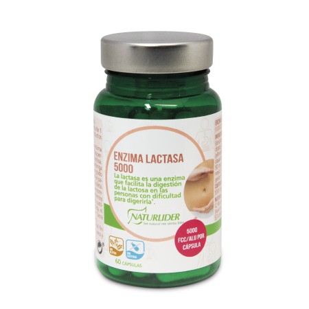 ENZIMA LACTASA 5000 FCC 60 Vcaps