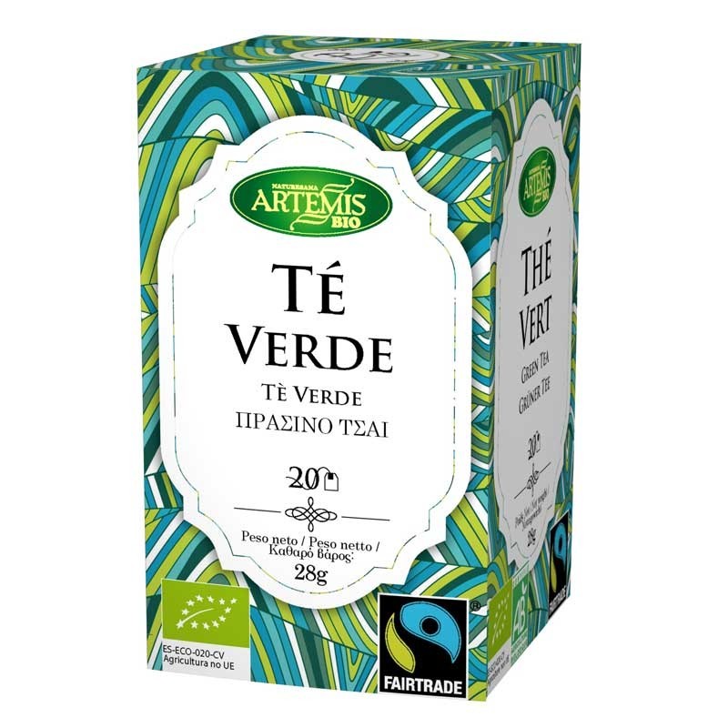 Te Verde BIO 20 filtros ARTEMIS