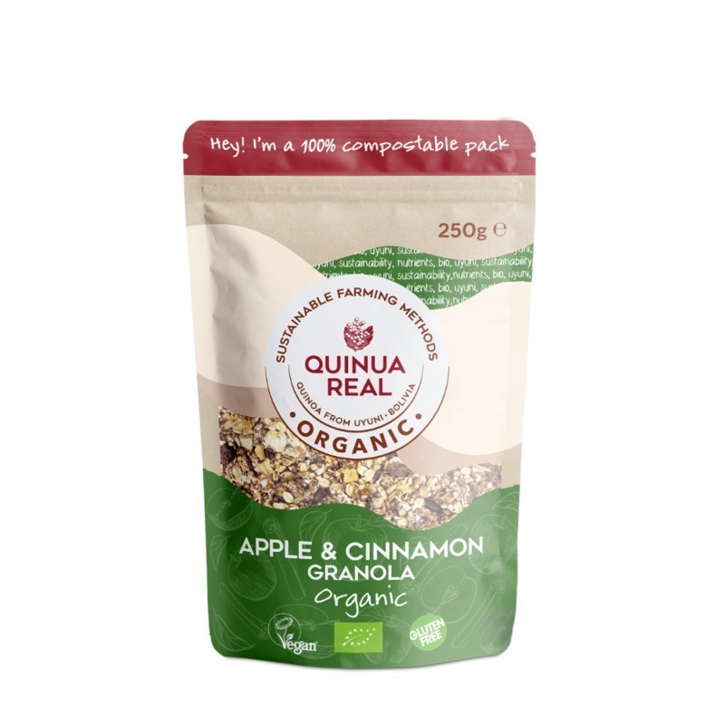 GRANOLA CON MANZANA Y CANELA FORMATO BIO 275g