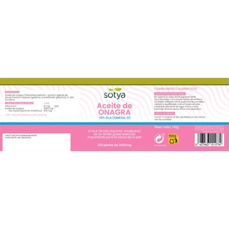 ONAGRA 100 perlas 1405 MG