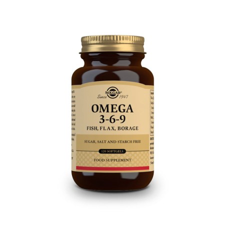 Omega 3-6-9 120 perlas Solgar | Dietisur