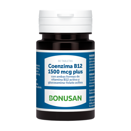 COENZIMA B12 1500 MCG PLUS 90 tabletas