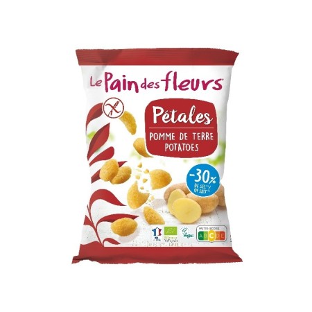 Chips de petalos de patata Bio 75g Le Pain des Fleurs | Dietisur