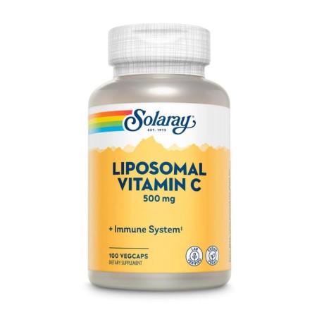 Liposomal Vitamin C 500mg 100 vcaps Solaray | Dietisur