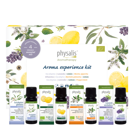 Aceites esenciales Aroma expierence kit Bio 4×10 ml Physalis | Diet...