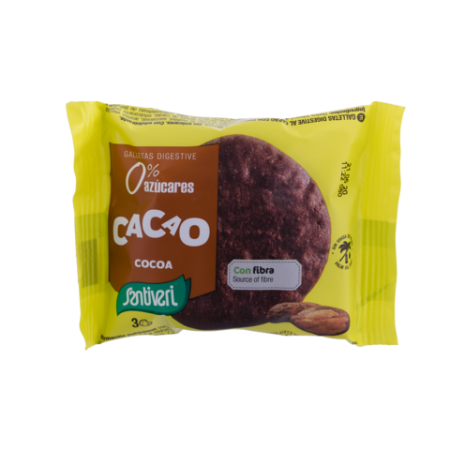 GALLETAS DIGESTIVE CACAO 3u Santiveri 27