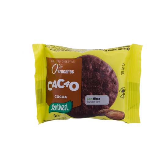 GALLETAS DIGESTIVE CACAO 3u Santiveri 27