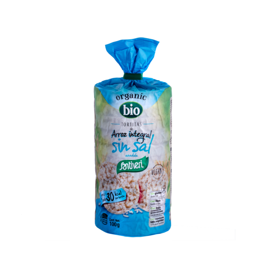 TORTITAS ARROZ SIN SAL BIO Santiveri 100