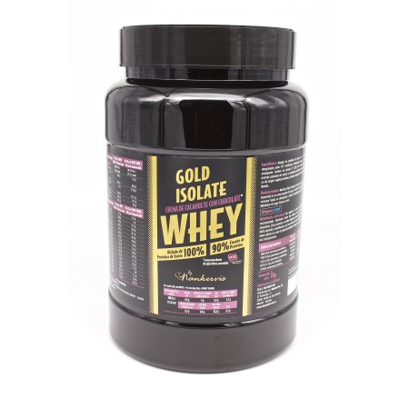 GOLD ISOLATE WHEY CHOCOLATE PEANUT BUTTER DE 1KG