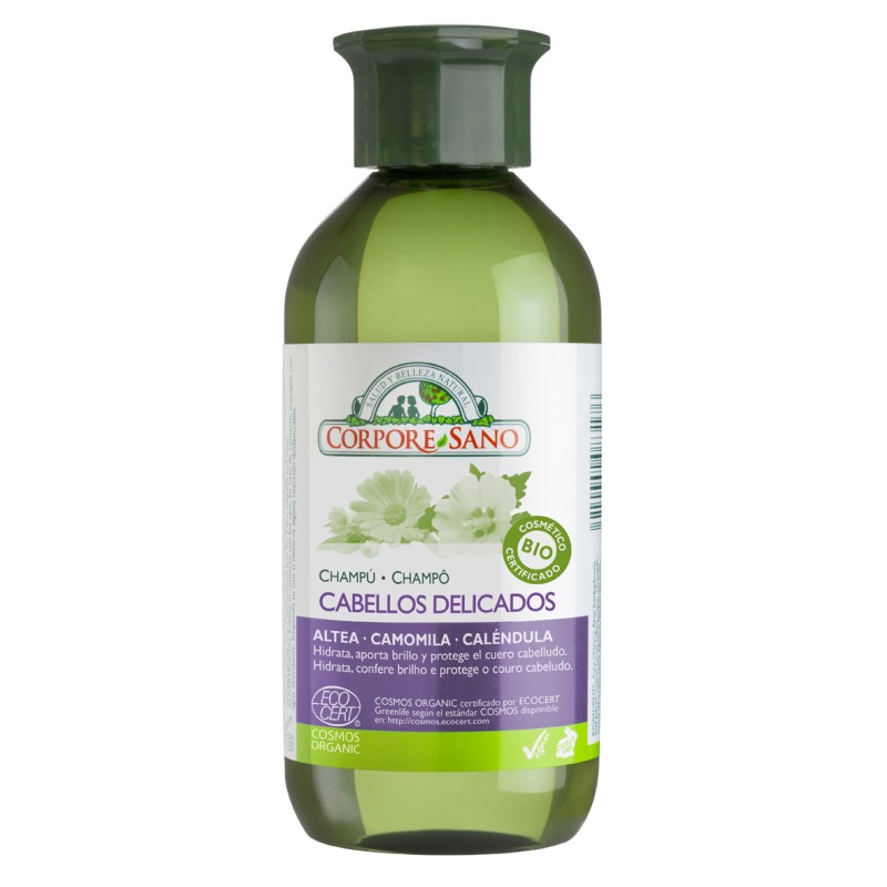 CHAMPU CABELLOS DELICADOS COSMOS ORGANIC 300 ML