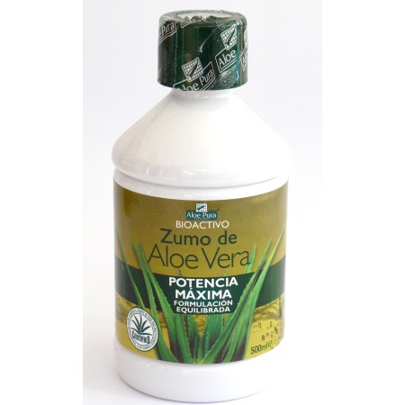 ZUMO ALOE VERA POTENCIA MAXIMA 500 ml