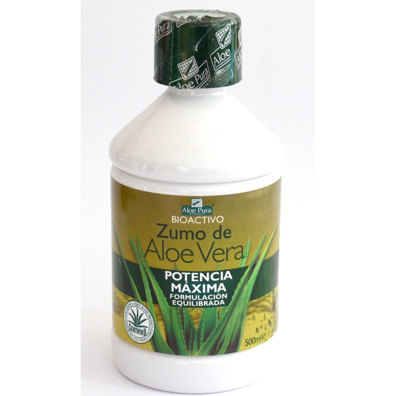 ZUMO ALOE VERA POTENCIA MAXIMA 500 ml