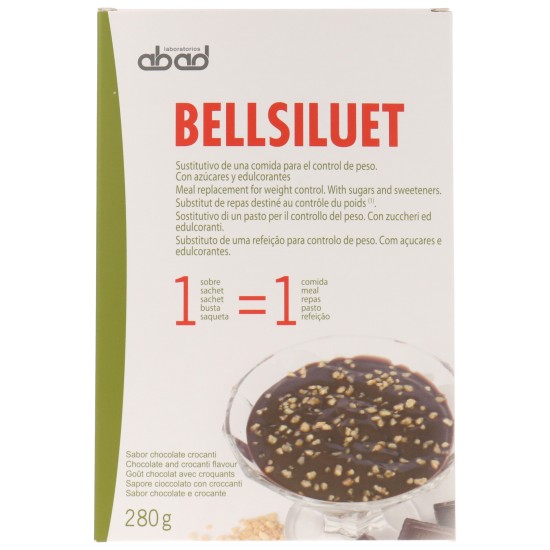 SLIMBEL NATILLAS CHOCOLATE CROCANTI 5 sobres