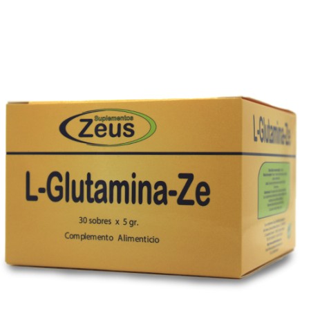 L-GLUTAMINA-Ze (Envase 30 sobres x 5 gr)