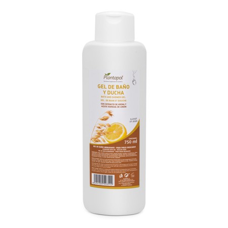 GEL DE BAÑO AVENA Y LIMON 750 ml