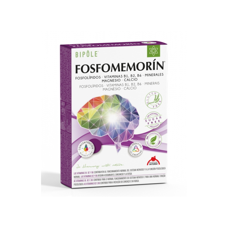 BIPOLE FOSFOMEMORIN 20 AMPOLLAS