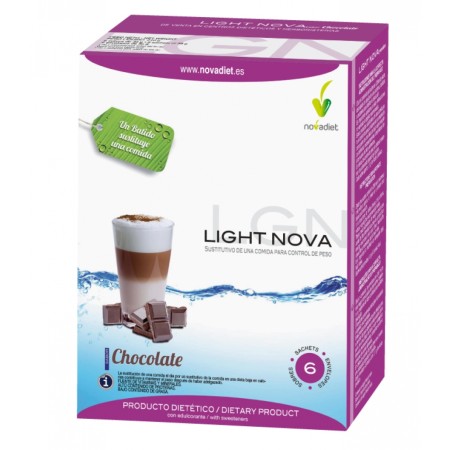 LIGHT NOVA CHOCOLATE 6 Sobres