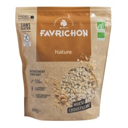 Muesli Crunchy Basico S/G 500gr FAVRICHON