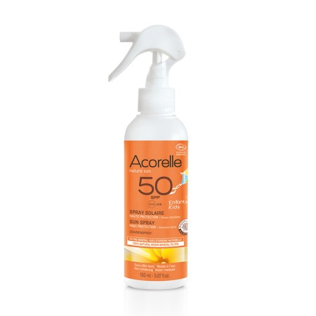 SPRAY SOLAR NIÑOS SPF50 ACORELLE 150 ml