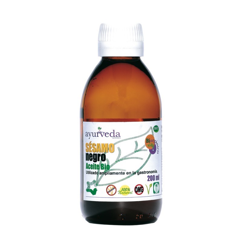 ACEITE SESAMO NEGRO BIO 200 ml