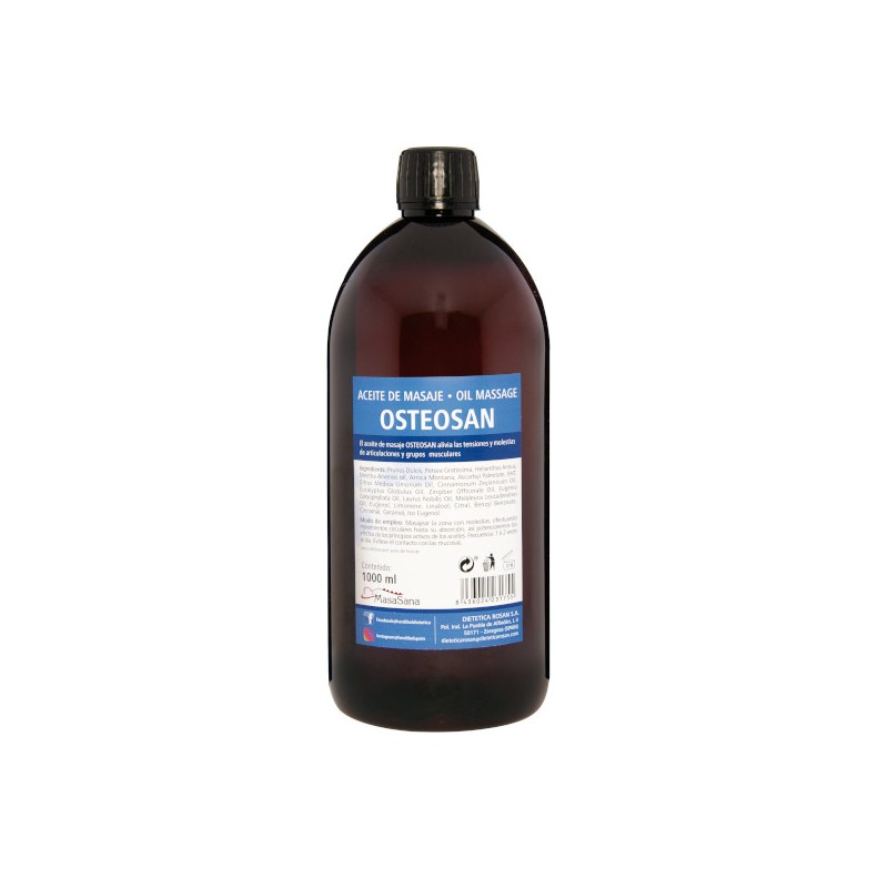 ACEITE MASAJE OSTEOSAN MASASANA 1 LT.