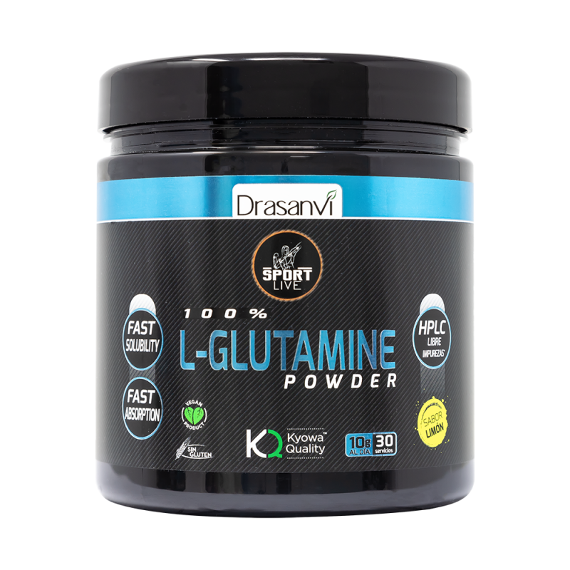 L-GLUTAMINA LIMON 300 gr BOTE SPORT LIVE