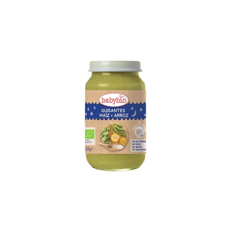 BUENAS NOCHES GUISANTES-MAIZ-ARROZ 200 g
