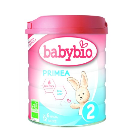 LECHE BABYBIO 2( 6-12 MESES) 800 GR