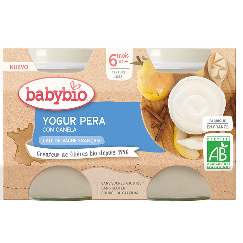 YOGUR PERA VACA 2 X 130 g