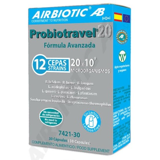 PROBIOTRAVEL 20 30 caps