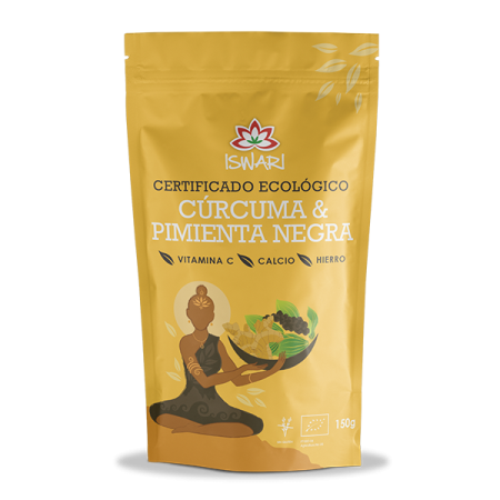 CURCUMA & PIMIENTA NEGRA BIO 150 g