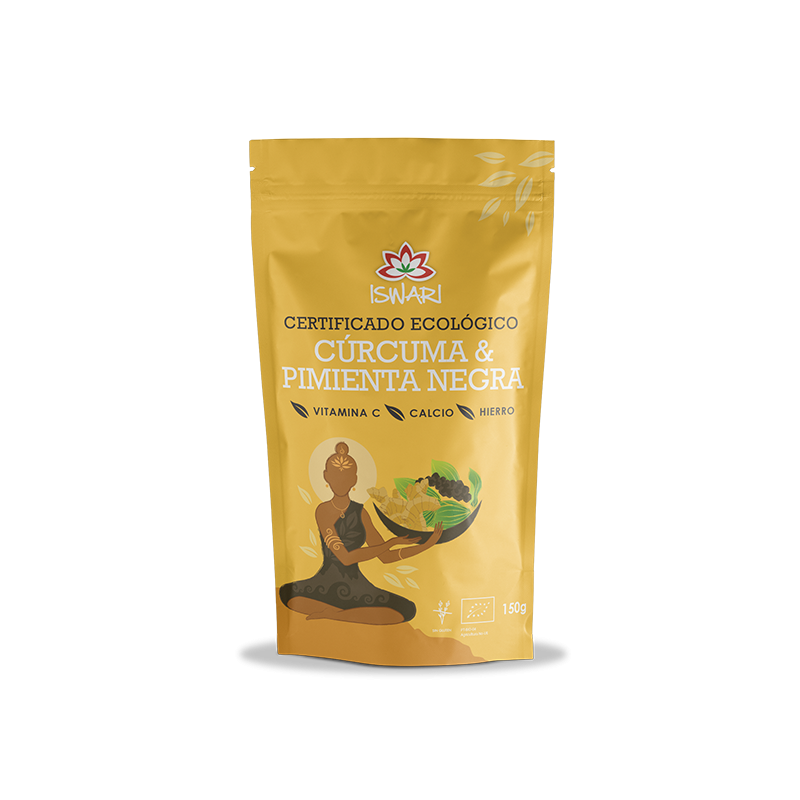CURCUMA & PIMIENTA NEGRA BIO 150 g