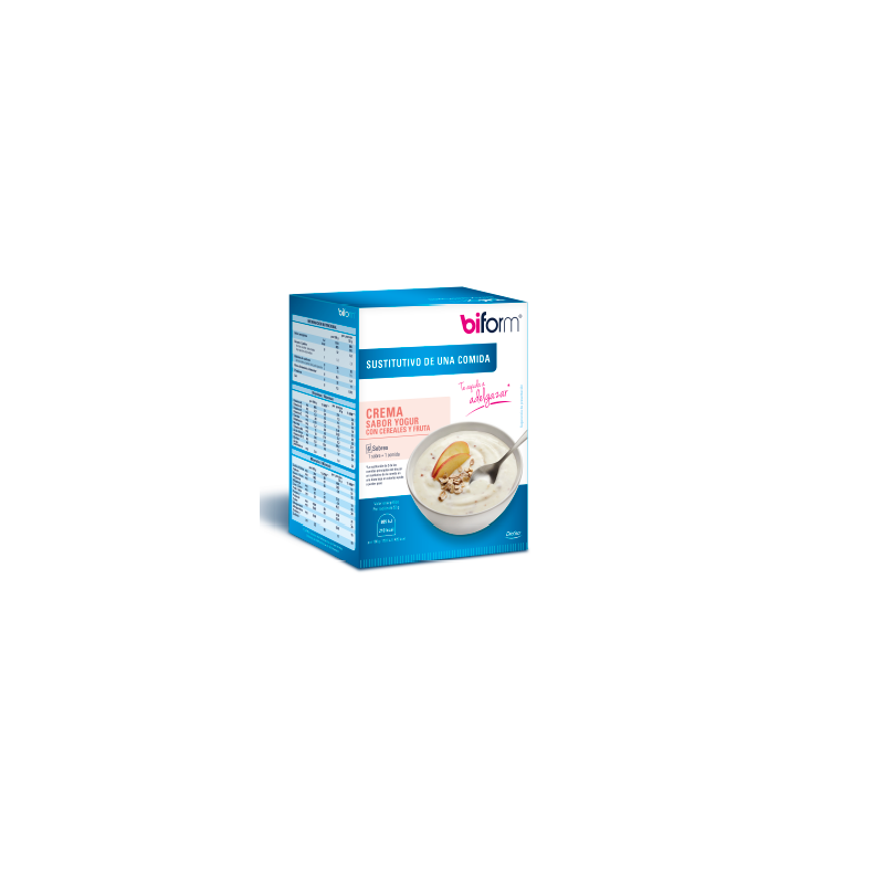 Crema Yogur Cereales ENVASE 1 Sobre 50gr BIFORM®