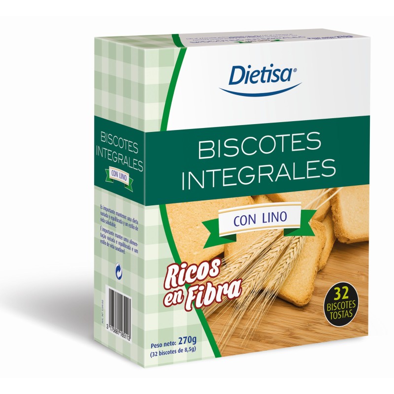 BISCOTES DE LINO 32 uds 270 g