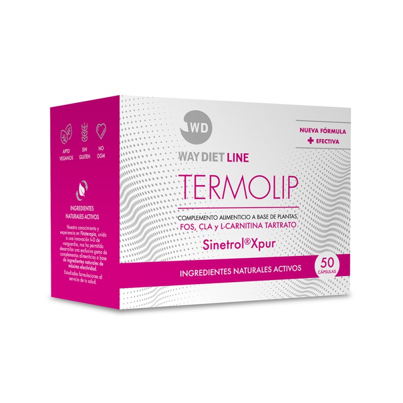TERMOLIP termogenik 50 CAP QUEMADOR GRASAS