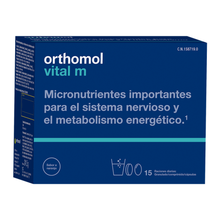 ORTHOMOL VITAL M GRANULADO 15 Sobres