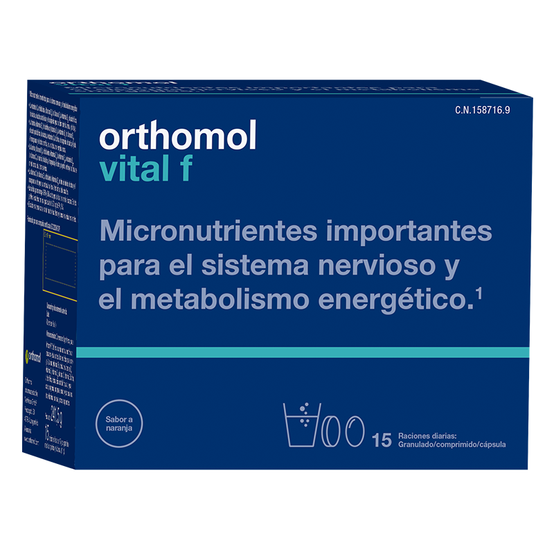 ORTHOMOL VITAL F GRANULADO 15 Sobres