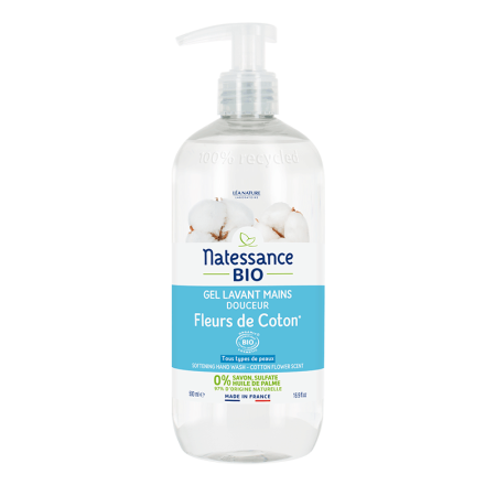 GEL LIMPIADOR MANOS FLOR ALGODON 500 ml