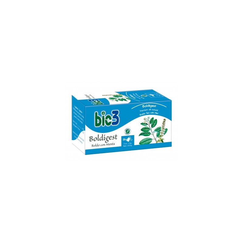 BIE3 DIGEST BOLDO MENTA 25 bolsitas