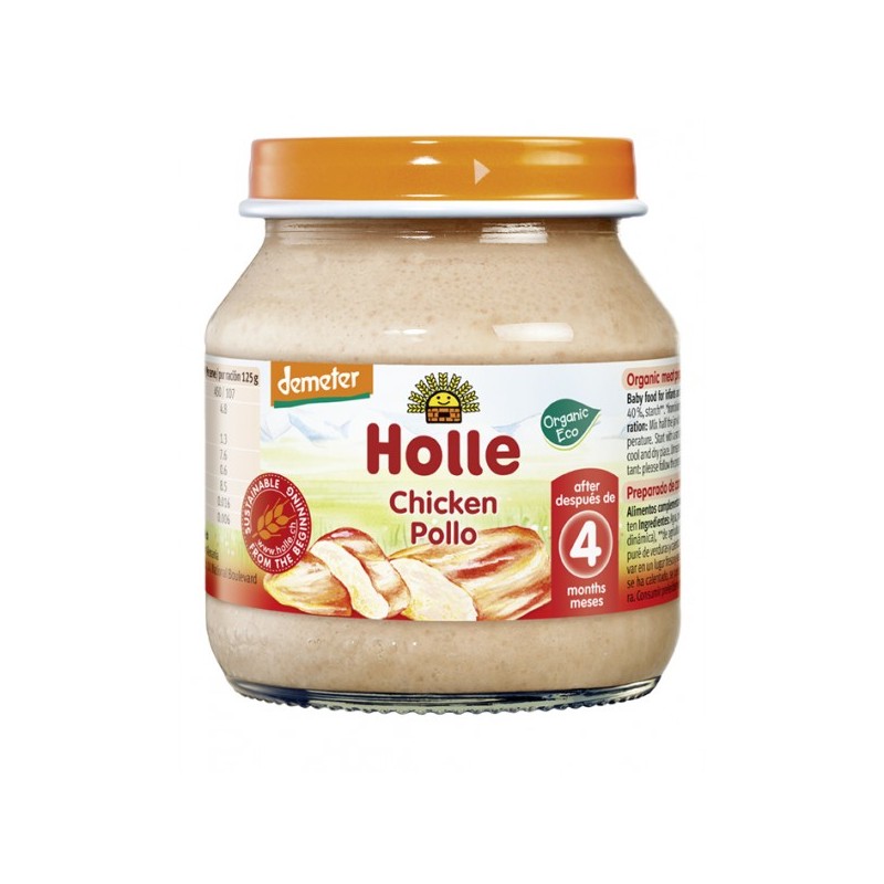 POTITO POLLO + 4 MESES 125 g