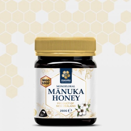 MIEL DE MANUKA MONOFLORAL MGO 1000+ 250G