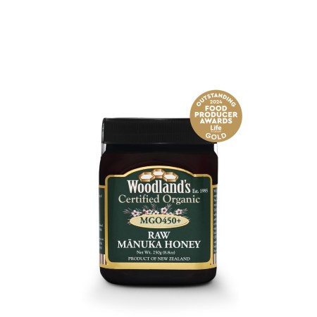 MIEL DE MANUKA MONOFLORAL CRUDA ECO MGO450+ 250 g