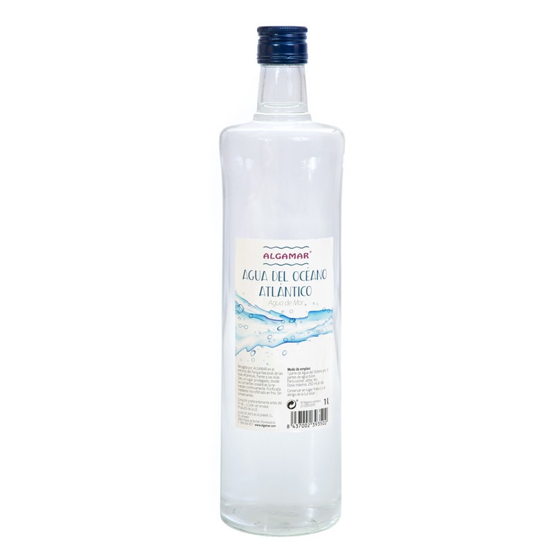 AGUA DEL OCEANO ATLANTICO AGUA DE MAR 1 L