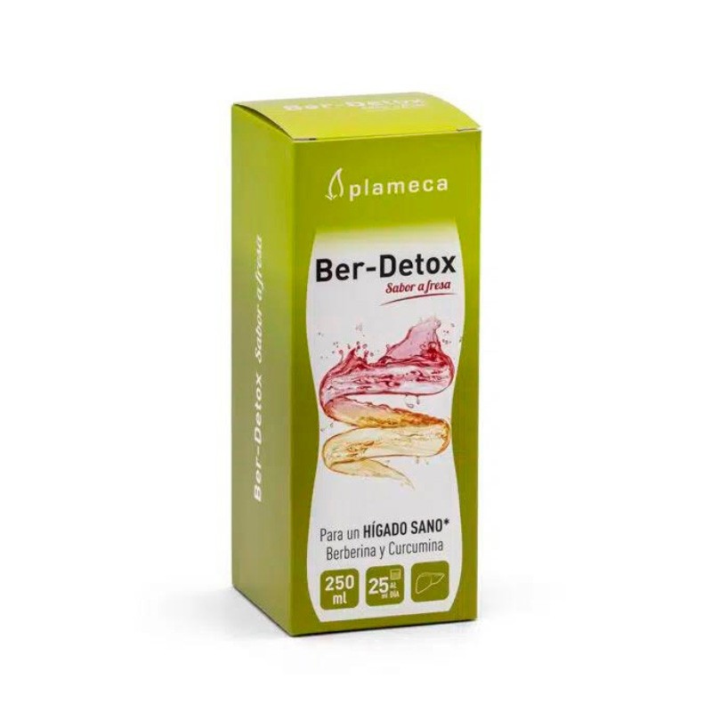BER-DETOX SABOR FRESA 250 ml