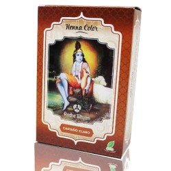 RADHE SHYAM HENNA POLVO CASTAÑO CLARO