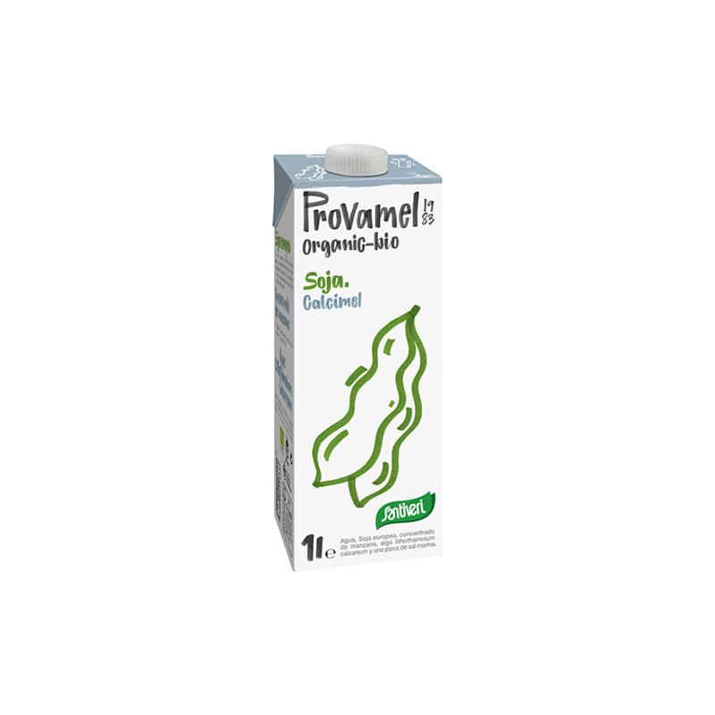 BEBIDA SOJA CALCIMEL BIO 1 L. Santiveri