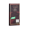 CHOCOLATE T.NEGRO 74% CACAO Santiveri 80