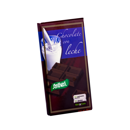 CHOCOLATE T.CON LECHE+MALTITOL Santiveri
