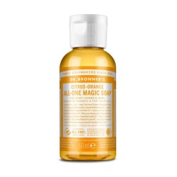Jabon liquido citricos naranja bio 60ml Dr. Bronner's | Dietisur